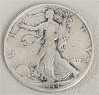1944-D Walking Liberty Half Dollar (90% Silver)