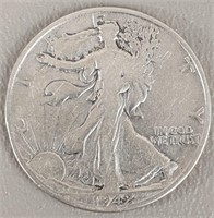 1942-D Walking Liberty Half Dollar (90% Silver)
