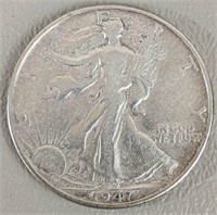 1947 Walking Liberty Half Dollar (90% Silver)