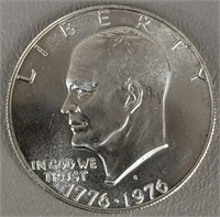Bicentennial Eisenhower Dollar (40% Silver)