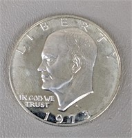 1973-S Eisenhower Dollar (40% Silver)
