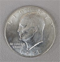 1971-S Eisenhower Dollar (40% Silver)