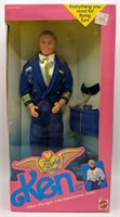 1989 Flight Time Ken Doll Gift Set *NRFB*