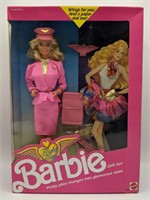 1989 Flight Time Barbie Gift Set *NRFB*