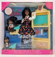 1995 Teacher Barbie Doll Set *NRFB*