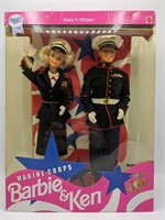 1991 Stars 'n Stripes Marine Corps Barbie & Ken
