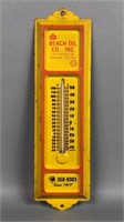 Beach Oil Co. Thermometer