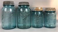 Blue Ball Mason Jars 1910-1923
