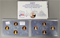 Two US Mint Lincoln Bicentennial One Cent Proof