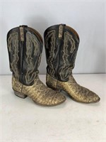 J Chisholm Snake Skin boots