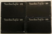 1976, 1977, 1978 & 1979 Proof Sets