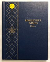 Roosevelt Dime Album 1946 - 1972-P