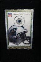 Commerative US Coin Carolina Panthers