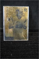 Carolina Panther Jake Delhome Gold Trading Card