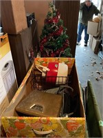 Box of Misc./Christmas Tree