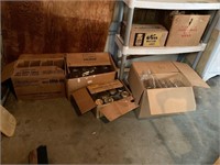(5) Boxes: Misc Canning Jars/Strawberry Boxes