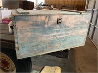 Wooden Handled Crate "Electric Blasting Caps"