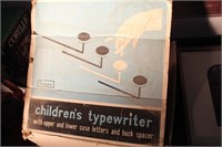 SEARS CHILDRENS TYPEWRITER - ORIGINAL BOX