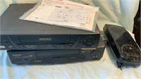 Panasonic VHS Players (2) Zenith Rewinder
