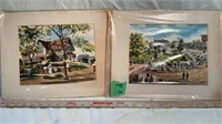 Redcrest and Jones Park Watercolors fromCanton