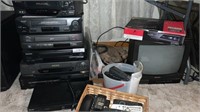 Electronics—VCRs (6), DVD Player, Converter,