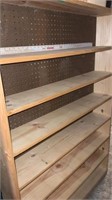 Wooden Shelf with 7 shelves approx. 58” tall