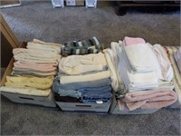 Lot (3) Boxes of Towels and Wash Clothes