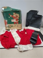 Vintage Men's Santa Suit
