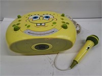 SpongeBob CD AM/FM Karaoke System