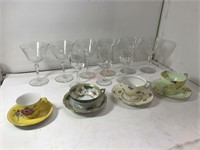 Lot of assorted china and glassware