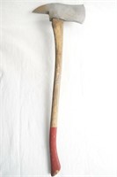 Vintage Fireman's Axe and leather sling