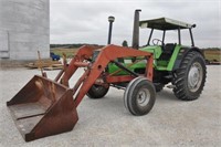 1983 Deutz-Allis DX120 w/ Westendorf hyd. loader