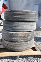 (4) Kinze planter tires