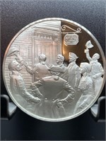 STERLING SILVER PROOF MEDAL / ROUND 25G