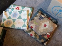 Lot (2) Hand Stitched Quilts