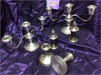 Sterling Silver Candlesticks Plus