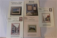 Assorted Cross-stitch Booklets – set of 5