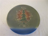 Talking Earth pottery plate by Steve Smith