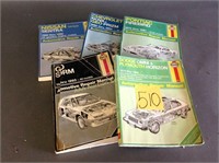 Assortment of car manuals