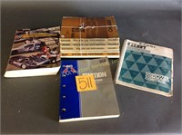 Assortment of car manuals