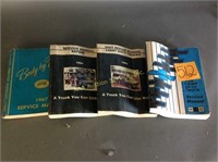 Assortment of car manuals