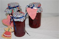 THREE Jars of Homemade CRANBERRY JELLY