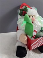 Fiber Optic Coke Santa