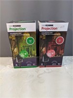 Pair of LED House Projector Lights