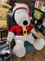 Enormous Snoopy Santa Plush