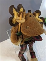 Seated Winter Moose Ornament