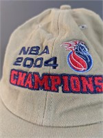 2004 Detroit Pistons NBA Champs Hat