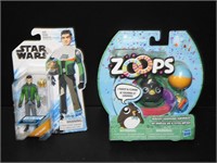 2 New Star Wars Figurine & Zoop Toy
