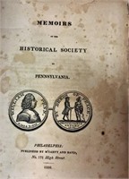1826 Memoirs of Pa. Historical Society, Original