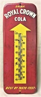 Royal Crown Cola Tin Thermometer, 25 1/2"H